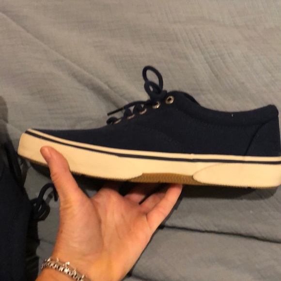 Sperry M8/W10  ‘Halyard’ Navy NWOT - Picture 4 of 6